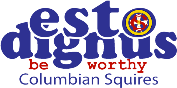 The Columbian Squires And Roses Are The Official Youth - Columbian Squires Logo (606x358), Png Download