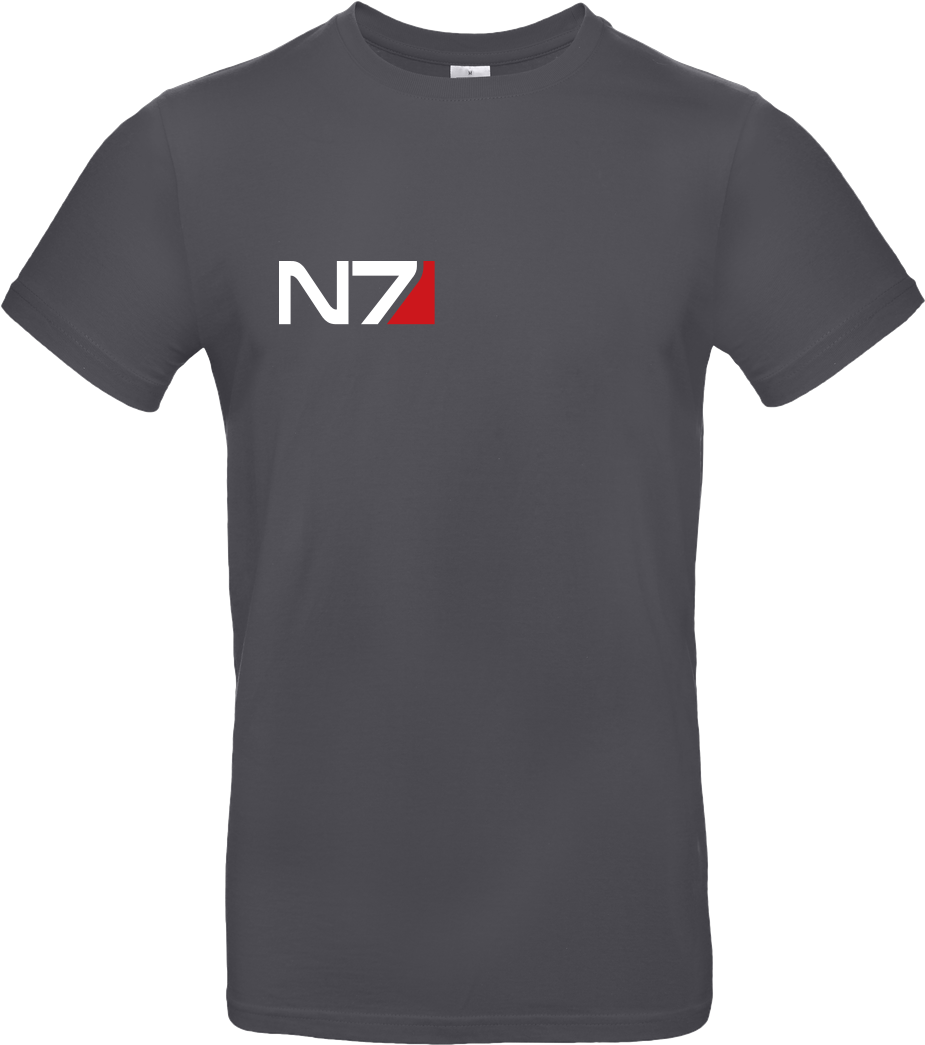 N7 Logo T-shirt B&c Exact (1044x1044), Png Download