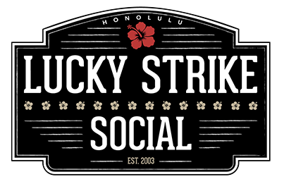 Lucky Strike Social Logo - Lucky Strike Social Honolulu (553x260), Png Download