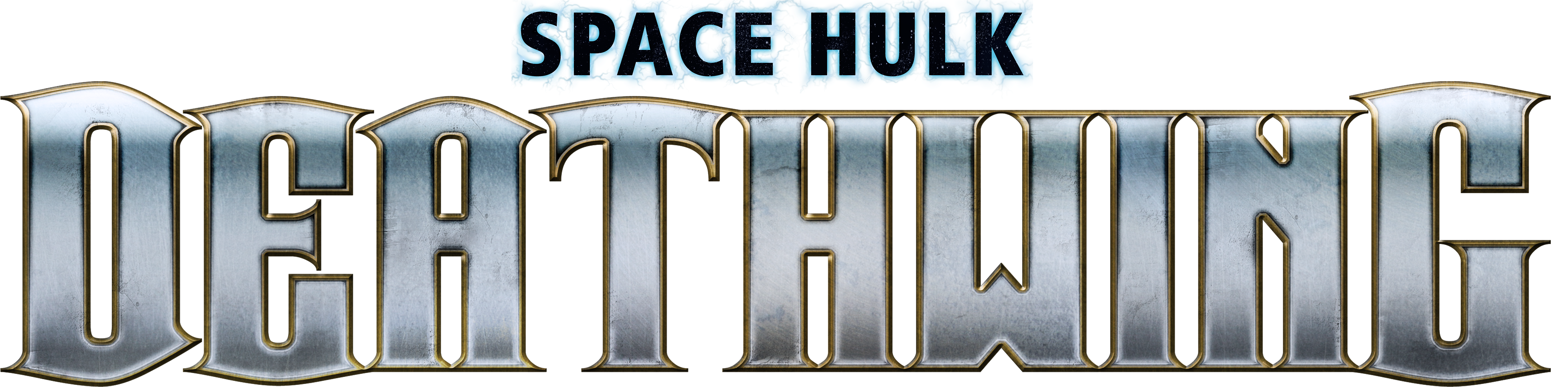 Deathwing Gets A New Trailer - Space Hulk Deathwing Enhanced Edition Logo (6369x1752), Png Download