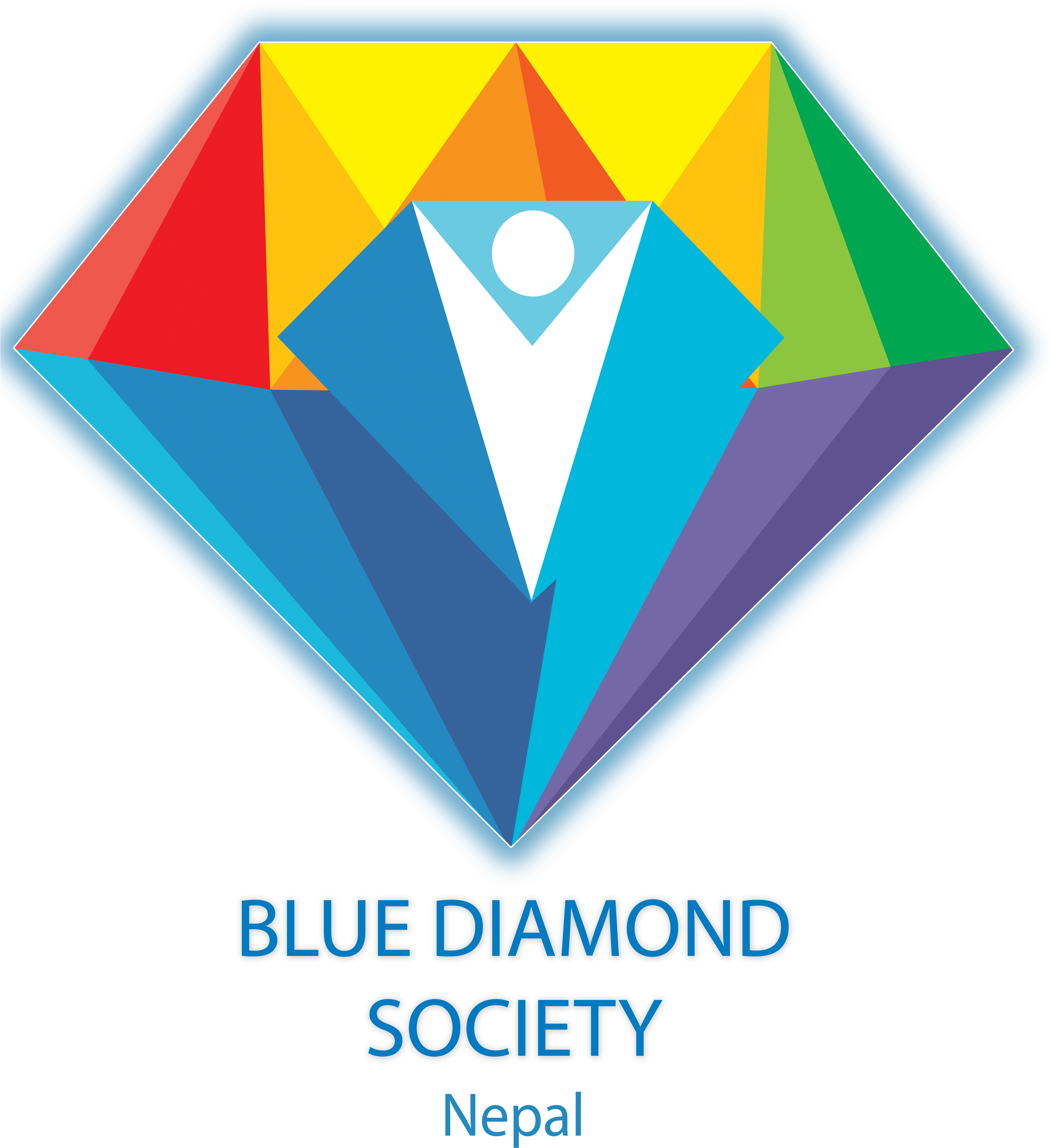 Blue Diamond Logo Mukeshstha (6840x7200), Png Download