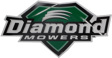 Diamond Logo - Diamond Mowers (480x360), Png Download