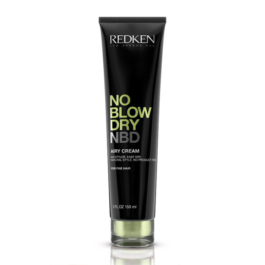 Redken No Blow Dry Airy Cream 5 Oz - Redken No Blow Dry Airy Cream - Fine Hair 5 Oz (870x1110), Png Download