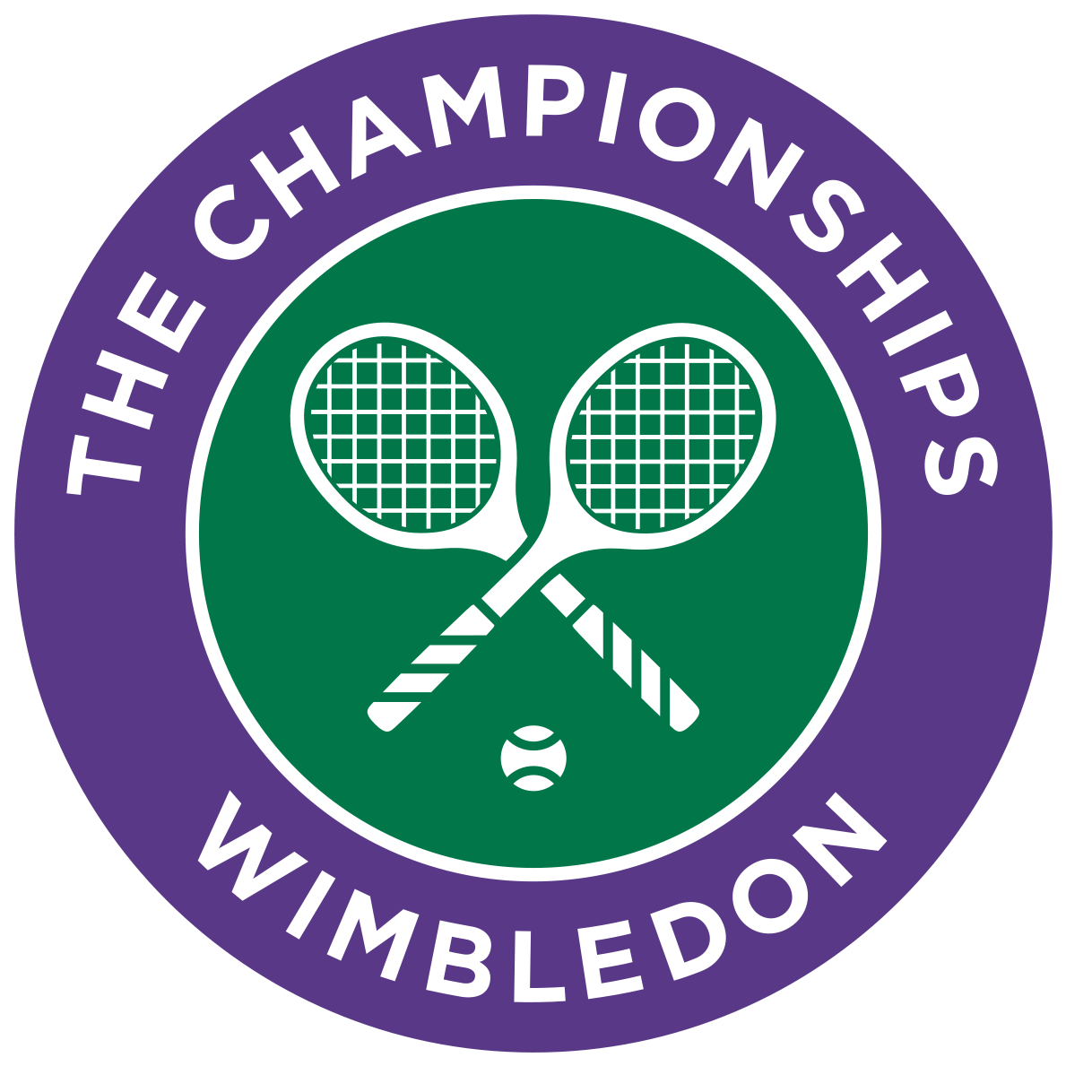 I Am Loving Wimbledon This Year - Wimbledon 2018 Logo Png (1200x1200), Png Download