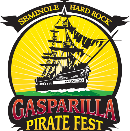 Gasparilla, Tampa's Annual Celebration Of Pirates, - Gasparilla Pirate Festival 2018 (450x456), Png Download