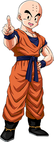 B4tznzw - Krilin Png (426x568), Png Download