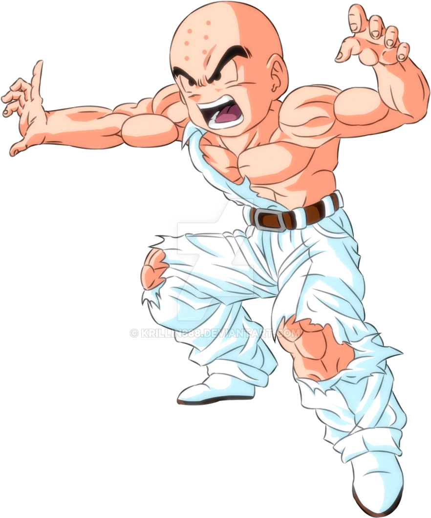Krillin - Krillin Garlic Jr Saga (1024x1126), Png Download