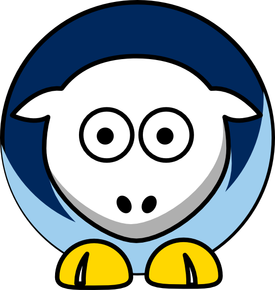 Sheep Tampa Bay Rays Colors Clip Art - Cal State Fullerton Titans (564x594), Png Download