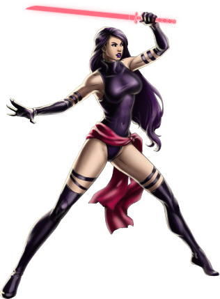 Psylocke Modern Ios - Diy Psylocke (316x429), Png Download