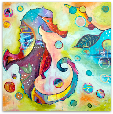 Dream Seahorse - Seahorse (480x480), Png Download