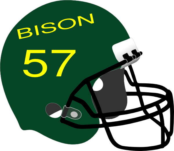 How To Set Use Green Football Helmet Clipart (600x520), Png Download