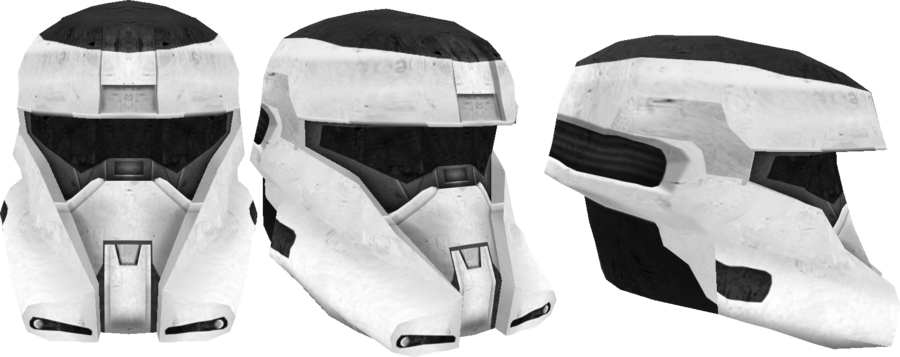 I Modeled This Helmet Specially To Create One Of The - Halo Reach Eod Helmet Peper (900x357), Png Download