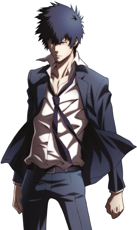 Kougami Shinya Vs Light Yagami - Shinya Kogami (473x750), Png Download