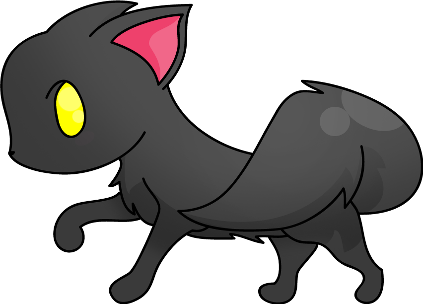 It's A Cat - Cartoon (852x612), Png Download