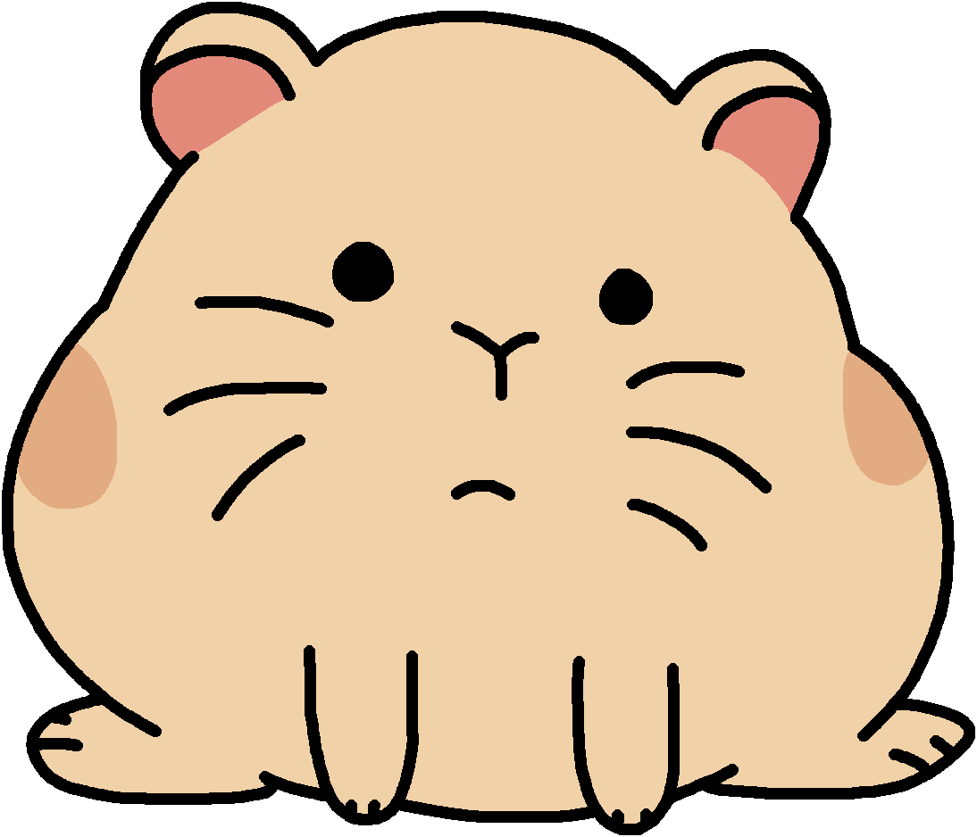 23, August 12, 2015 - We Bare Bears Hamster (1094x938), Png Download