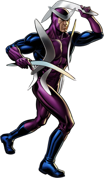 Psylocke Wikipedia - Boomerang Marvel (720x720), Png Download