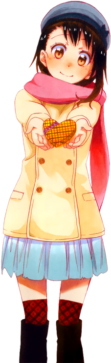 4 - Chitoge Tumblr Png (500x750), Png Download