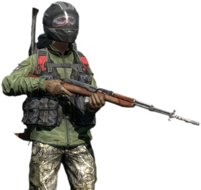 Author Image - Dayz Character Transparent (400x423), Png Download
