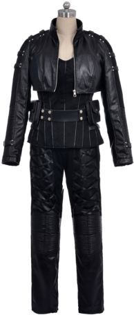 Green Arrow Black Canary Sara Lance Uniform The Arrow - Black Canary Sara Lance Costume For Green Arrow Season (318x480), Png Download