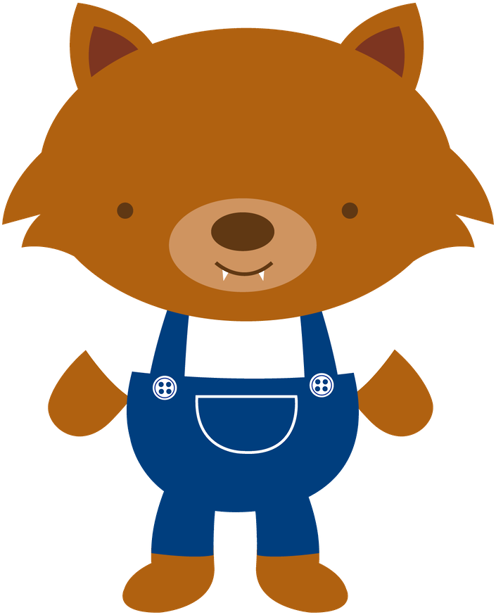 Hamster Clipart Kid - Os Tres Porquinhos Png (900x900), Png Download