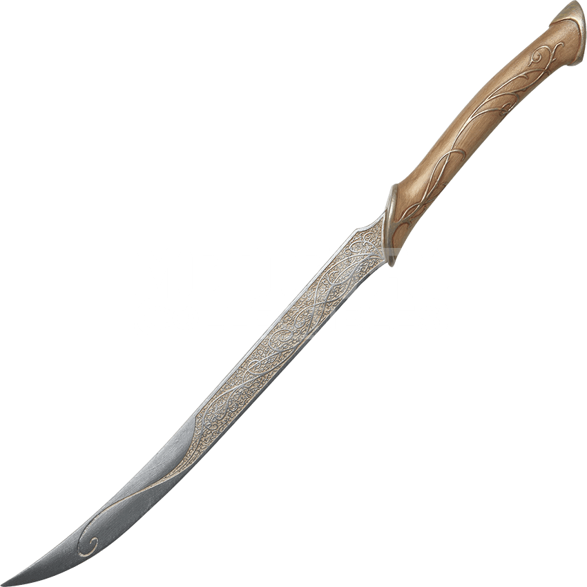 The Hobbit Legolas Greenleaf Fighting Knife - Legolas Dagger (850x850), Png Download