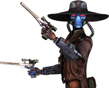 Cad Bane - Clone Wars Bounty Hunter Bane (400x300), Png Download