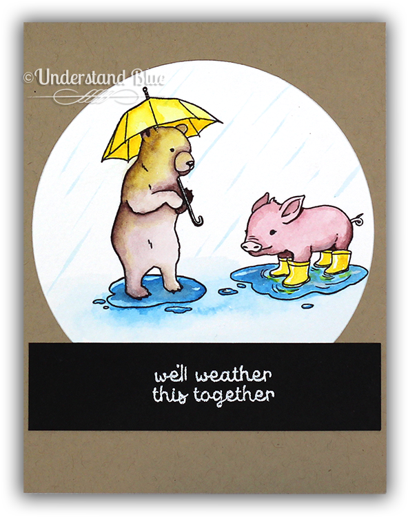 Weather Together By Understand Blue - Watercolor Painting (650x798), Png Download