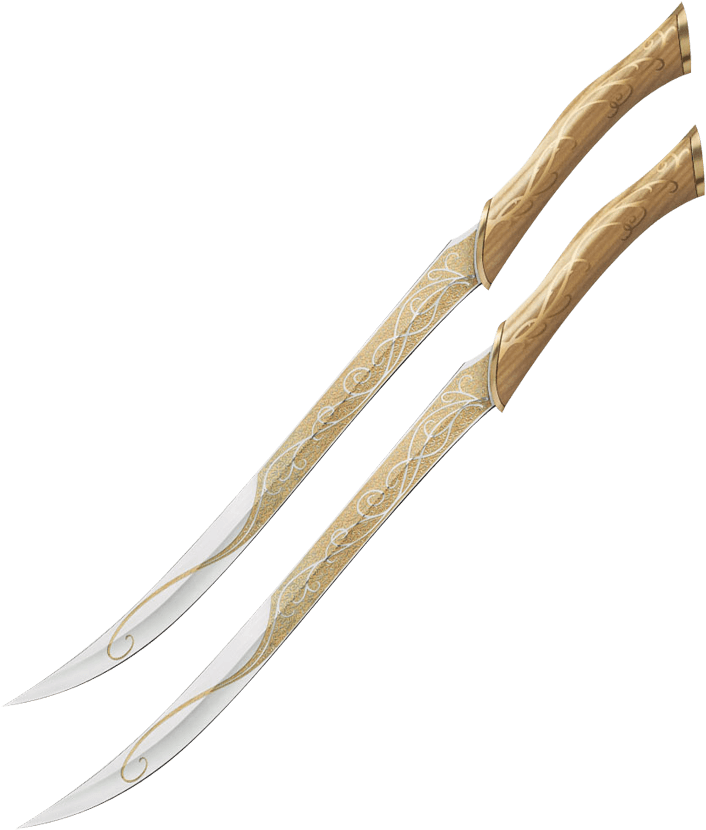 Uc3001 - Knives Of Legolas Greenleaf (850x850), Png Download