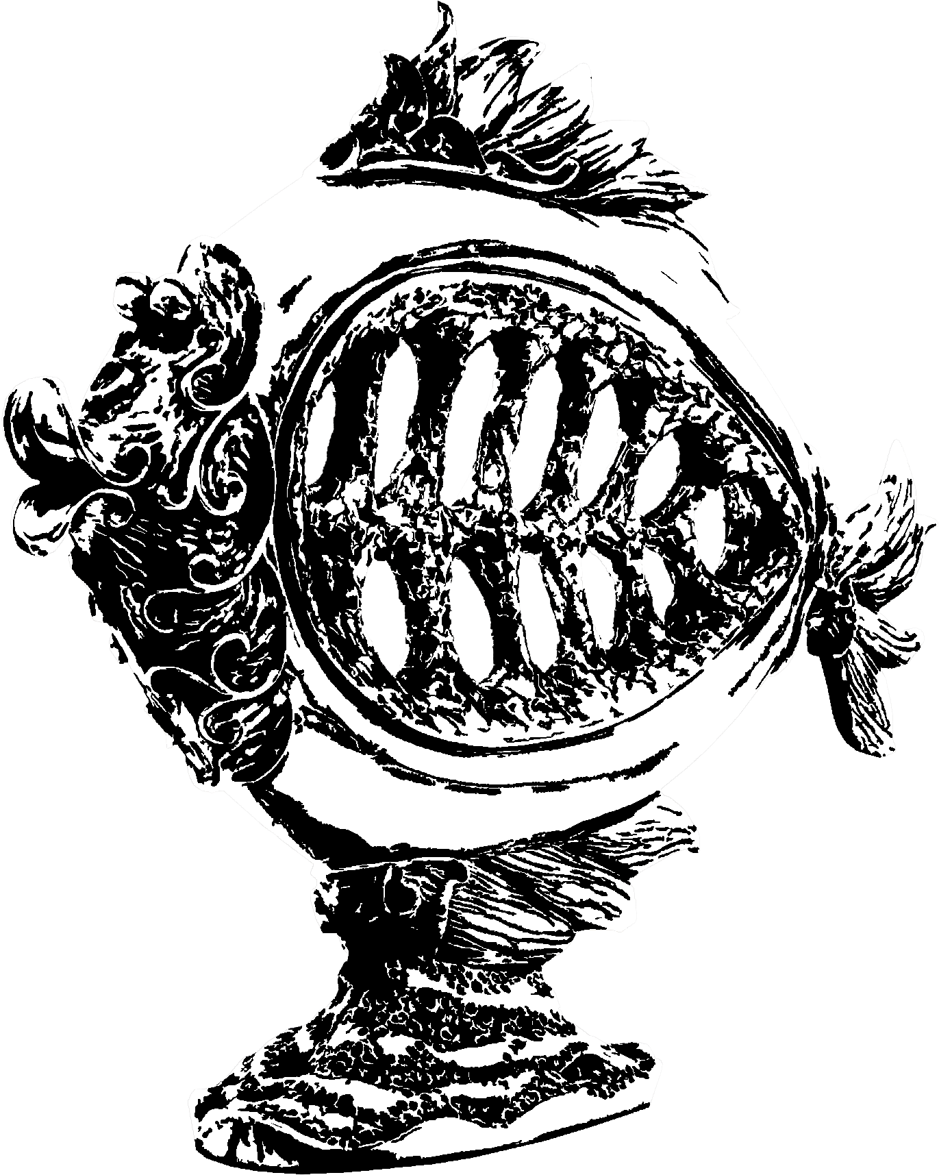 Tooth3 Reptile 1 Talking Fish1 - Illustration (2108x2084), Png Download