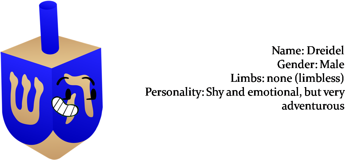 Dreidel - Battle For Trillion Dollars Dreidel (1238x586), Png Download