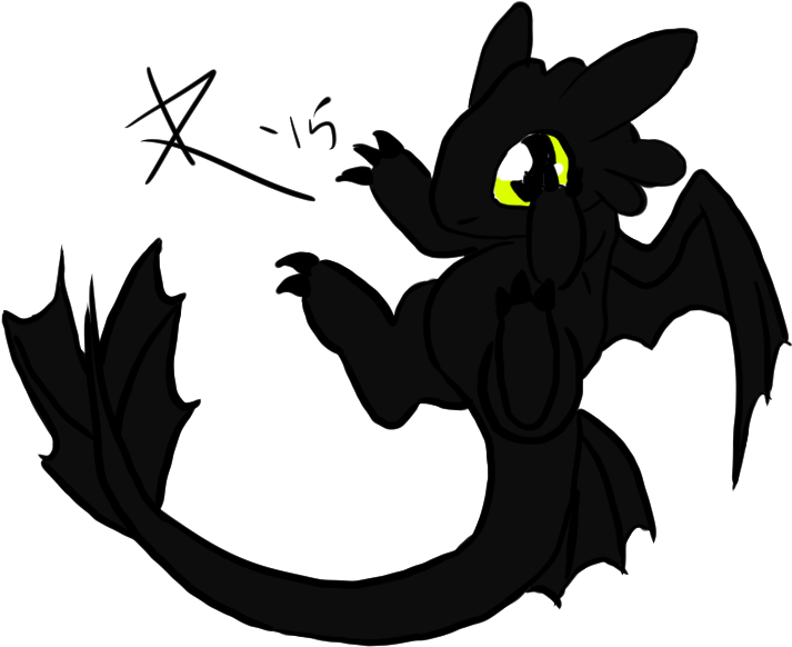 Chibi Toothless - Pixel Art Dragon Gif (800x600), Png Download