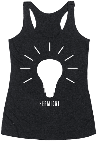 Hermione's Bulb Racerback Tank Top - No Pants No Bra (484x484), Png Download