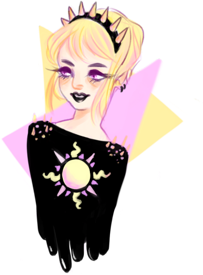 Tumblr Soft Grunge Makeup Follow 4 More Soft Grunge - Illustration (500x567), Png Download