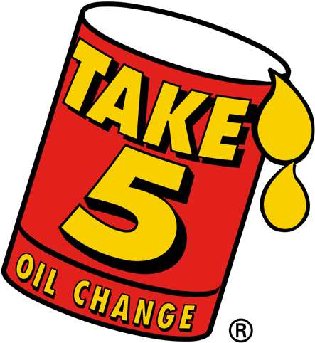 Take 5 Oil Change Logo (480x538), Png Download