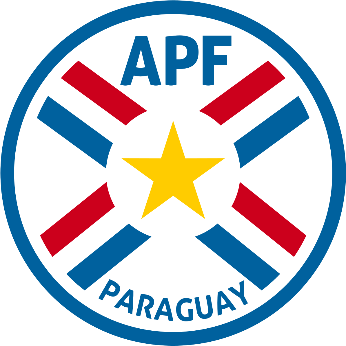 Paraguay National Football Team Logo (1200x1200), Png Download