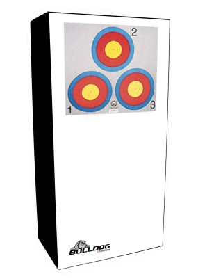 Weiner-dog - Bulldog Targets Doubledog Ff Archery Target Rddd (334x400), Png Download