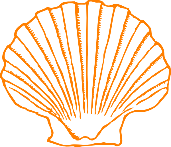 Seashell Free Royalty Vector - Transparent Sea Shell Clip Art (600x517), Png Download