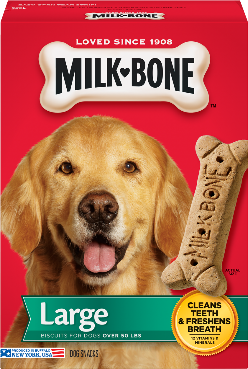 Milk - Milk-bone Original Dog Biscuits - For Large-sized Dogs, (1300x1300), Png Download