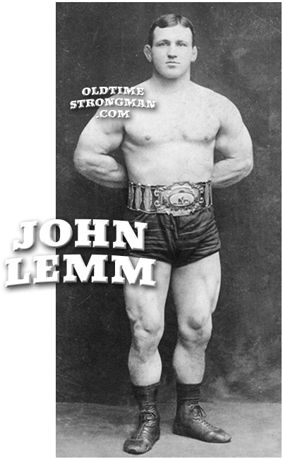 Another Look At A Very Rare Picture Of Wrestler John - Oldtime Strongman Wrestler (520x650), Png Download