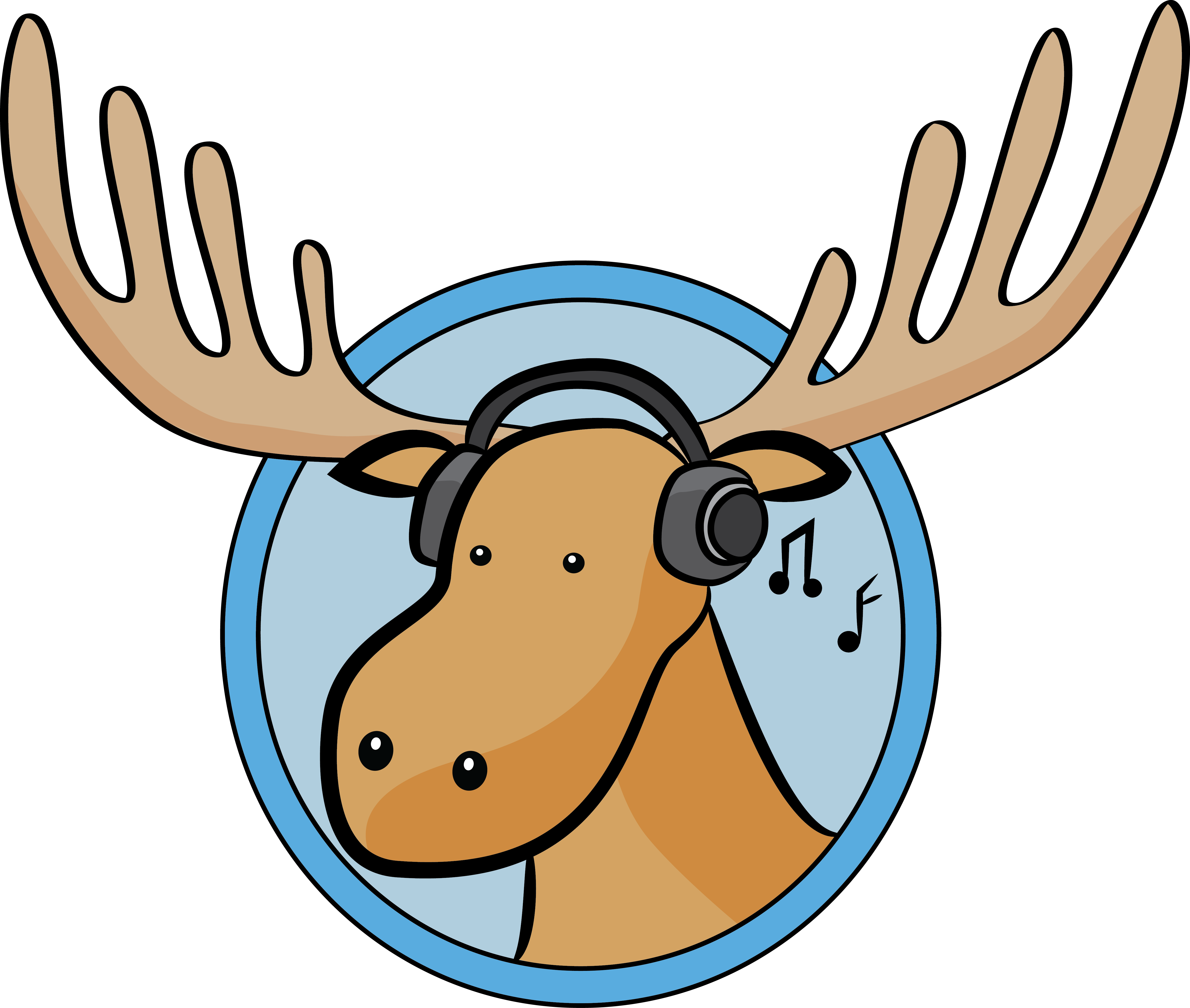 Wwvu Moose - Moose Cartoon (907x768), Png Download