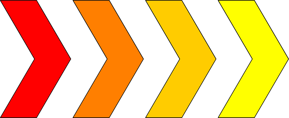 22bet Best Bookmaker For Indian Punters - Red And Yellow Arrow (958x393), Png Download