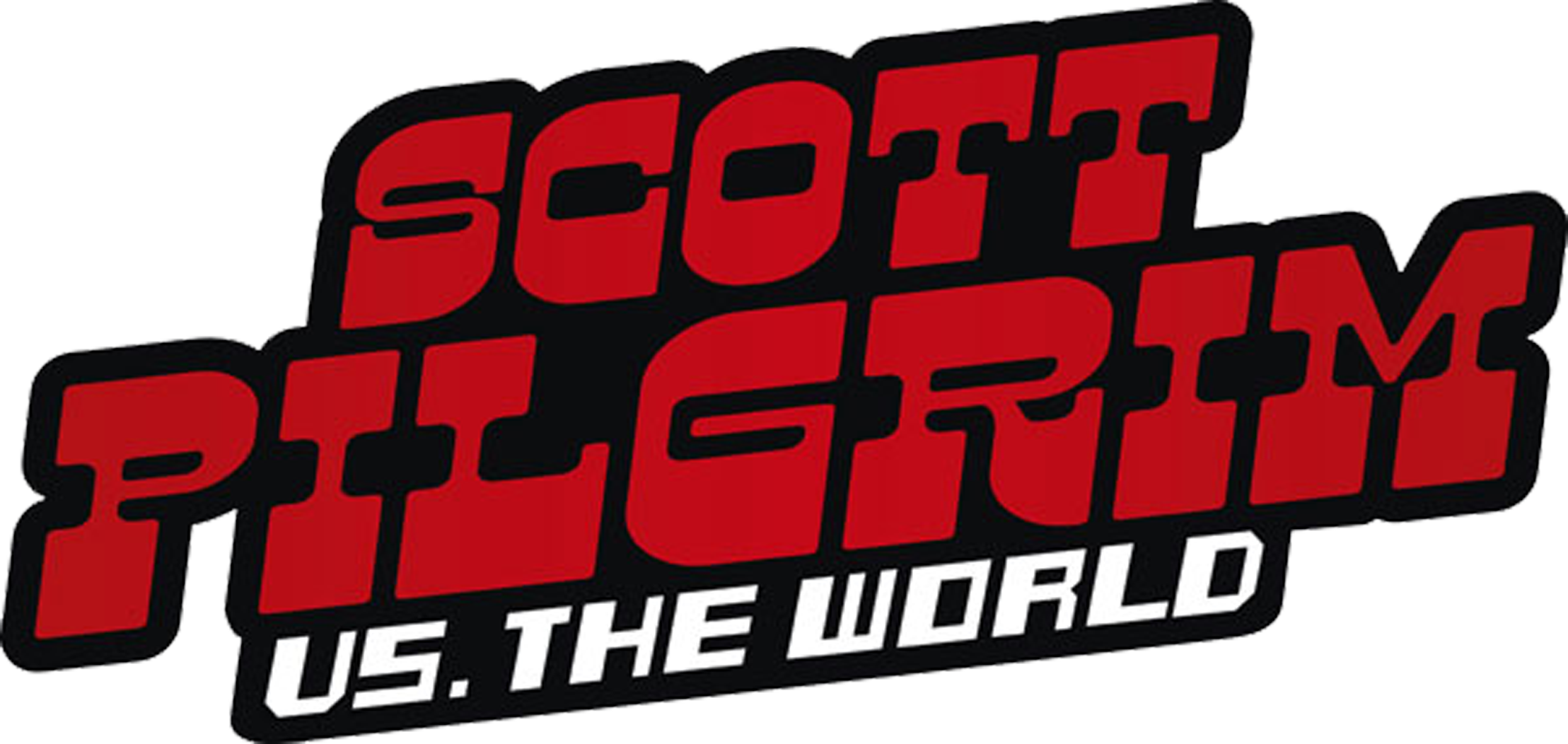 Scott Pilgrim Logo - Scott Pilgrim Vs The World Logo (2217x1052), Png Download