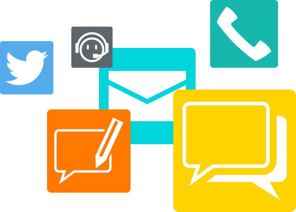 Contact Us Hero Icons - Contact Us Hq Icons (610x438), Png Download
