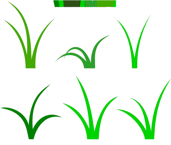 Grass Silhouette Cliparts - Clip Art (640x480), Png Download