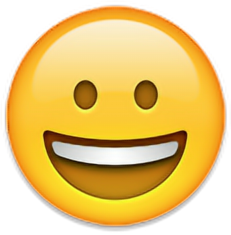 Emoji Lachen Laugh Haha Lol Emote Emoticon Crazy Gesich - Apple Smiley Emoji (1024x1024), Png Download