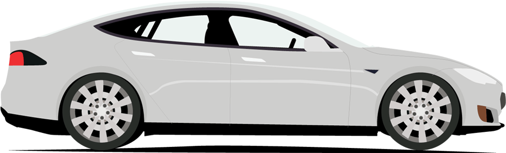 A Brief History Of Tesla Motors - Tesla Clipart (1000x310), Png Download
