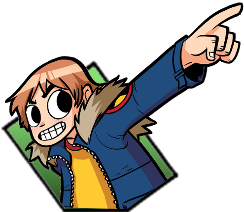 Scottpilgrimtbs - Scott Pilgrim Parka Jacket (495x432), Png Download