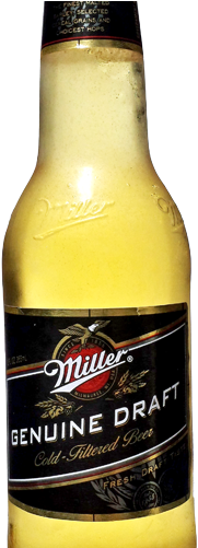 Miller Genuine Draft - Miller Genuine Draft Beer - 6 Count, 12 Fl Oz Cans (450x500), Png Download