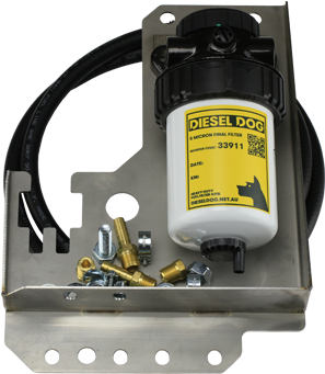 Diesel Dog Fuel Filter Kit - Toyota Hilux (377x347), Png Download
