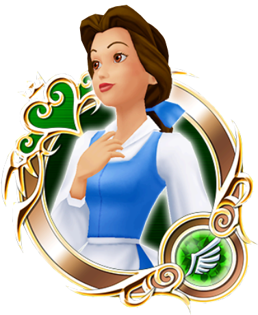 Belle A - Kingdom Hearts Unchained Donald (456x516), Png Download